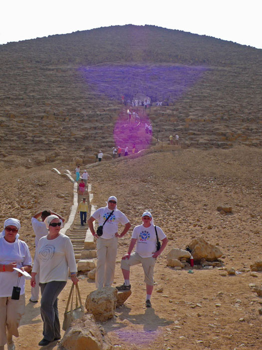 Активизация пирамиды Снофру в Дашуре - Египет 2008