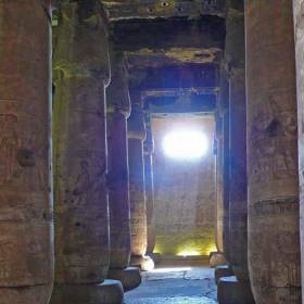 Диск Ра в Храме Сети I, Абидос - Египет 2008