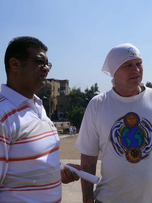 Беседа с доктором - египтологом, приглашение посетить Apxe - Египет 2008