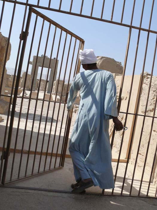 Вход в Храм Рамзеса II открыли специально для нас - Египет 2008