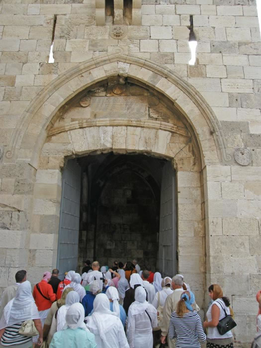 Яффские ворота, вход в старый город - Израиль 2008