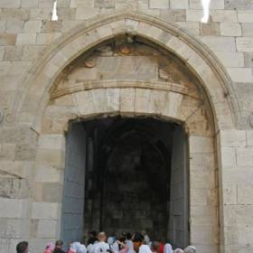 Яффские ворота, вход в старый город - Израиль 2008
