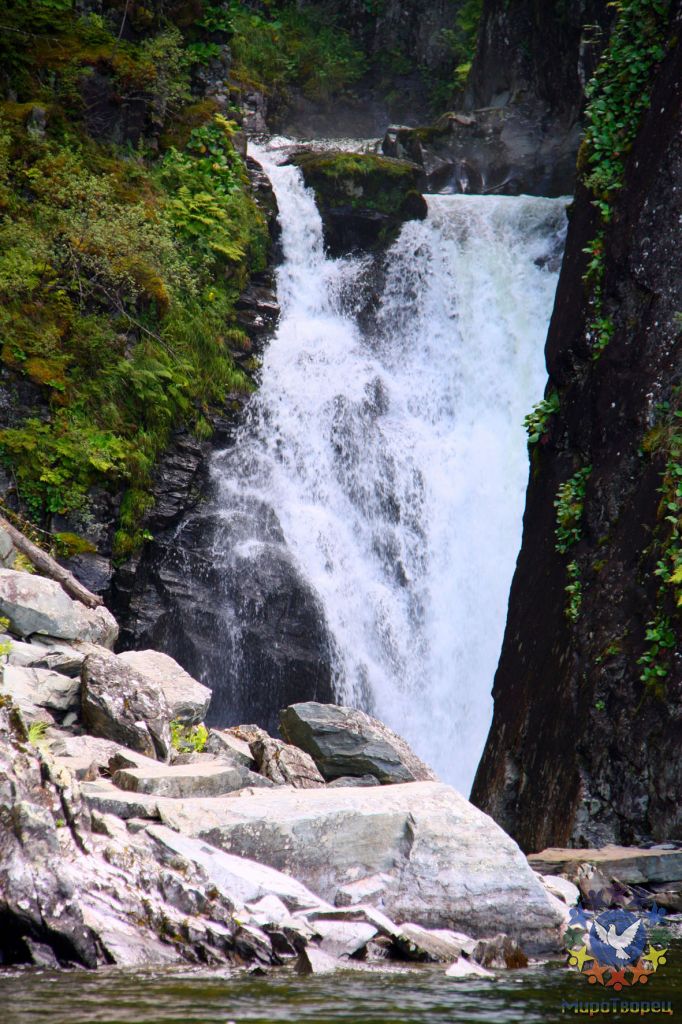 Один из водопадов на Телецком - Алтай  2009, поездка МироТворцев (Природа)