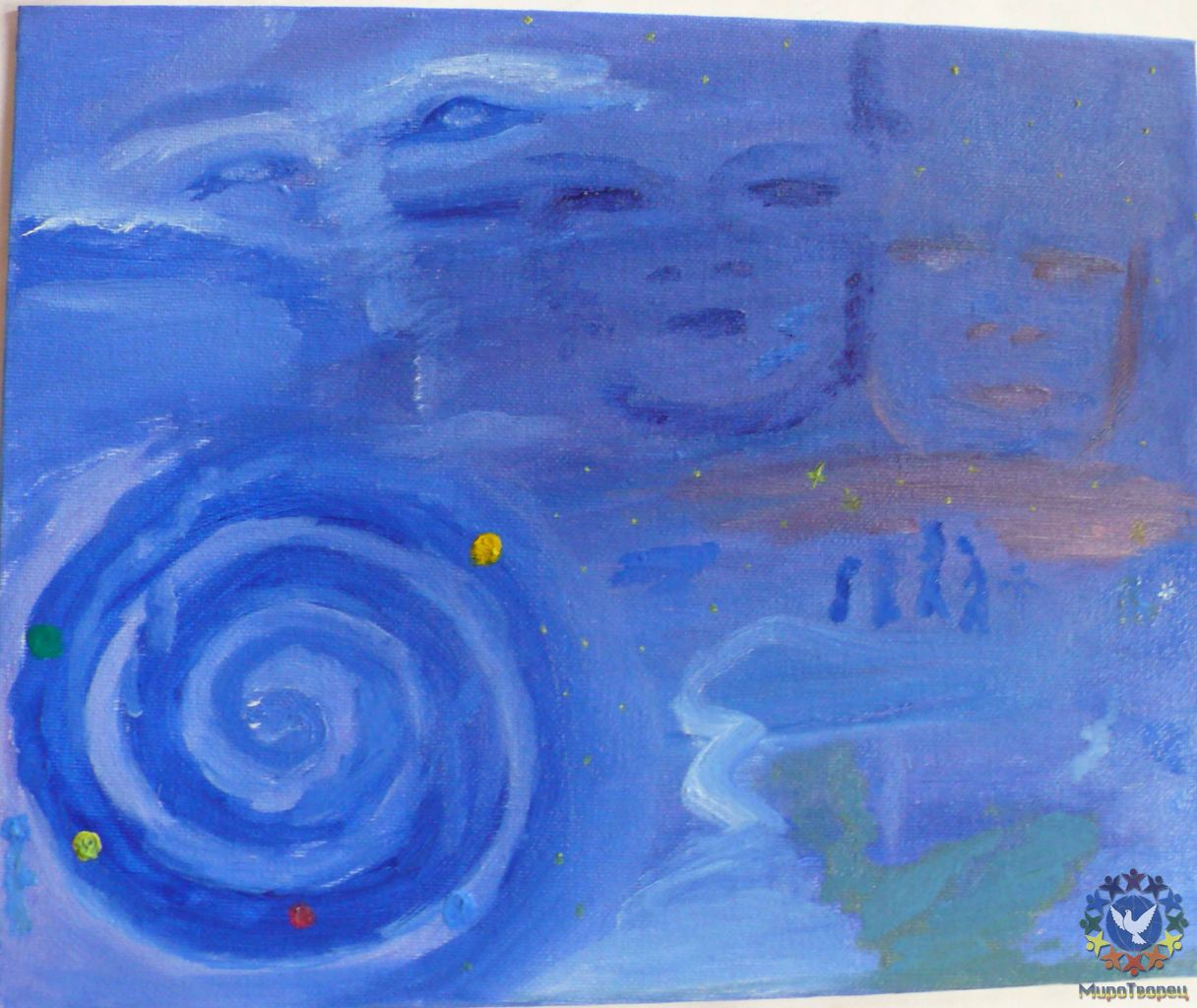 Семинар Ломаева В.Ф. «Медитативное творчество» масляные краски 04 ноября 2009г.