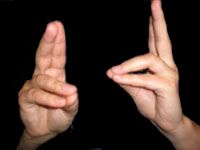 Мудра Жизни    Выполнение этой мудры выравнивает энергетический потенциал организма, повышает его жизненные силы и работоспособность, улучшает общее самочувствие, дает бодрость и выносливость. Снимает усталость, улучшает зрение, лечит болезни глаз.   Подушечки мизинца, безымянного и большого пальца каждой руки соедините вместе, средние и указательные пальцы держите выпрямленными. - МУДРЫ
