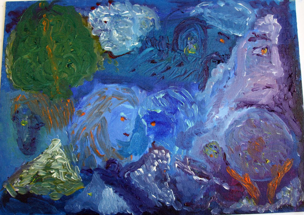 Семинар Ломаева В.Ф. «Медитативное творчество» масляные краски