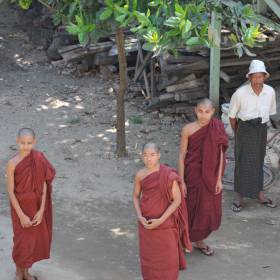 монахи в медитативном центре - Бирма 2010, Черкашин Сергей, часть 3
