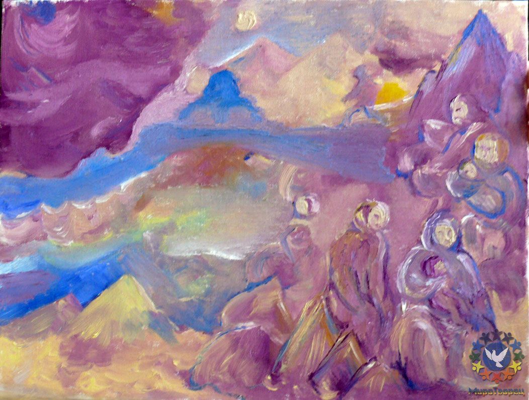 Семинар Ломаева В.Ф. «Медитативное творчество» масляные краски