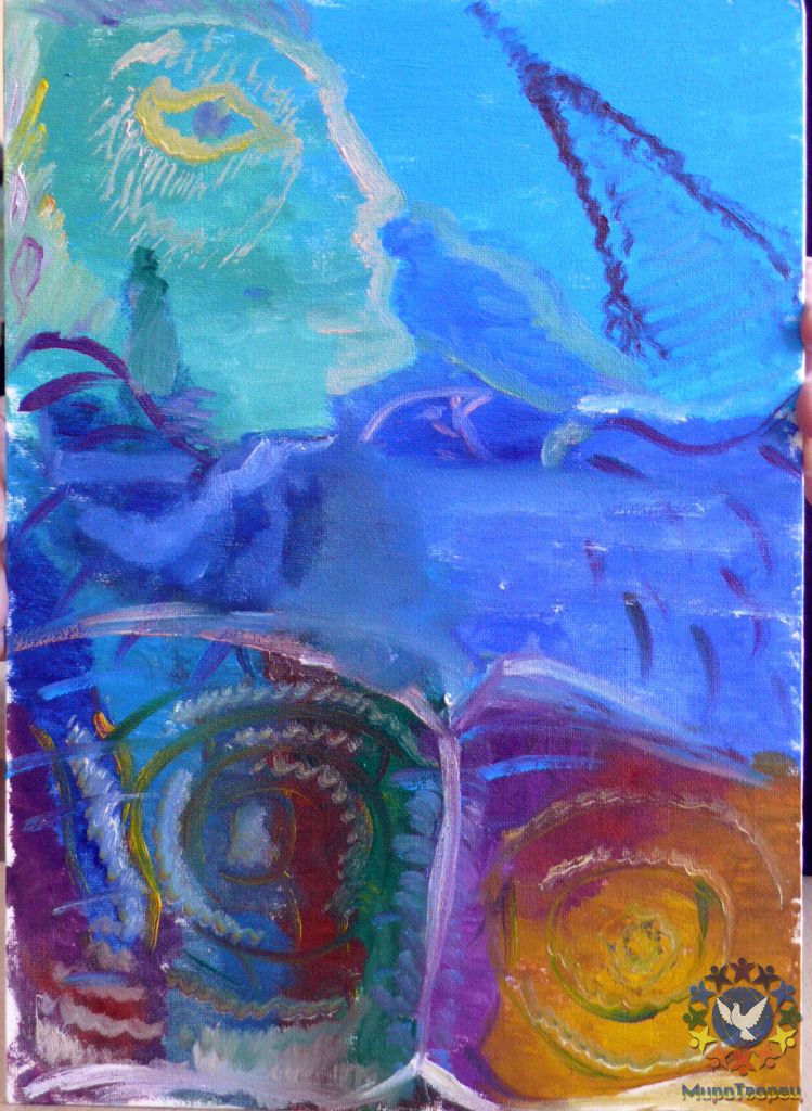 Семинар Ломаева В.Ф.«Медитативное творчество» масляные краски 10 апреля 2010г.