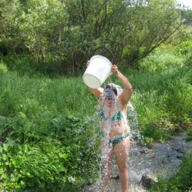 синхронизация с энергией воды - Семинар на природе Чернавиной Галины, июнь 2010г.
