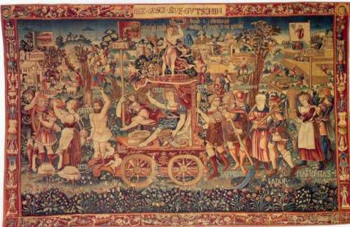 tapestry-ufos - НЛО в древности (подтверждения и находки)