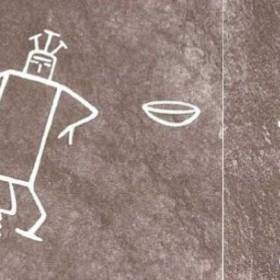 0Наскальные рисунки индейцев хопи в штате Аризона - НЛО в древности (подтверждения и находки)