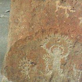 Наскальный рисунок. Перу, XII - IV век до н.э. - НЛО в древности (подтверждения и находки)