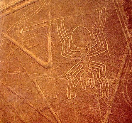 рисунки пустыни Наска - НЛО в древности (подтверждения и находки)