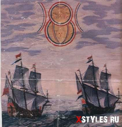 НЛО над голландскими кораблями - 1660 год - НЛО в древности (подтверждения и находки)
