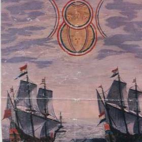 НЛО над голландскими кораблями - 1660 год - НЛО в древности (подтверждения и находки)