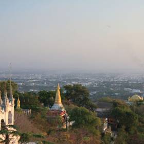Вид на Мандалай - Мьянма 2011 (виды, природа, лица) I часть