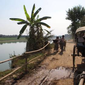 Экзотическое путешествие на бричках по окрестностям Мандалая, по старым древним столицам Мьянмы - Мьянма 2011 (виды, природа, лица) II часть