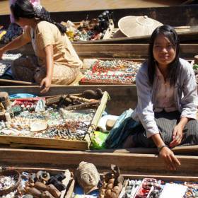 плавучие рынки - Мьянма 2011 (виды, природа, лица) II часть