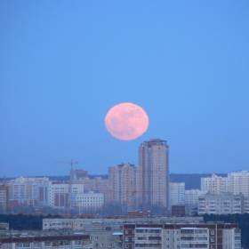 Полнолуние 19 марта 2011 приближение луны к земле