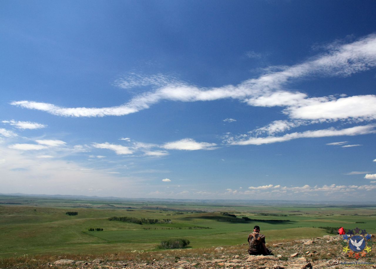 Проявления на небе во время медитации - Фоторепортаж: Аркаим, 16-19 июня 2011г.