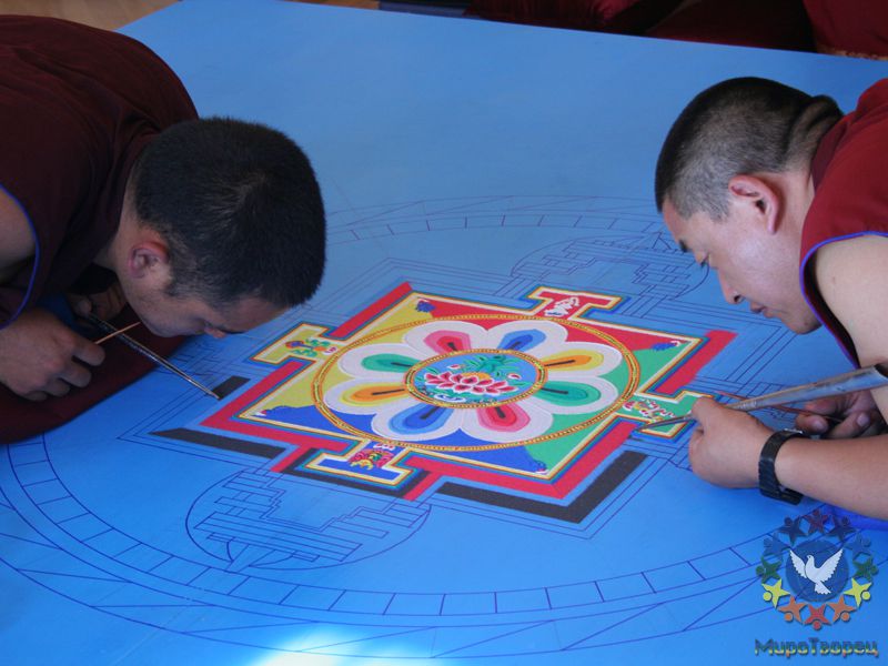 Да.. это действительно медитация.. - Дни Тибетской культуры в Екатеринбурге