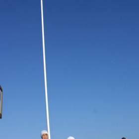 Спуск флага - Фоторепортаж: Аркаим, 14-17 июля 2011г.
