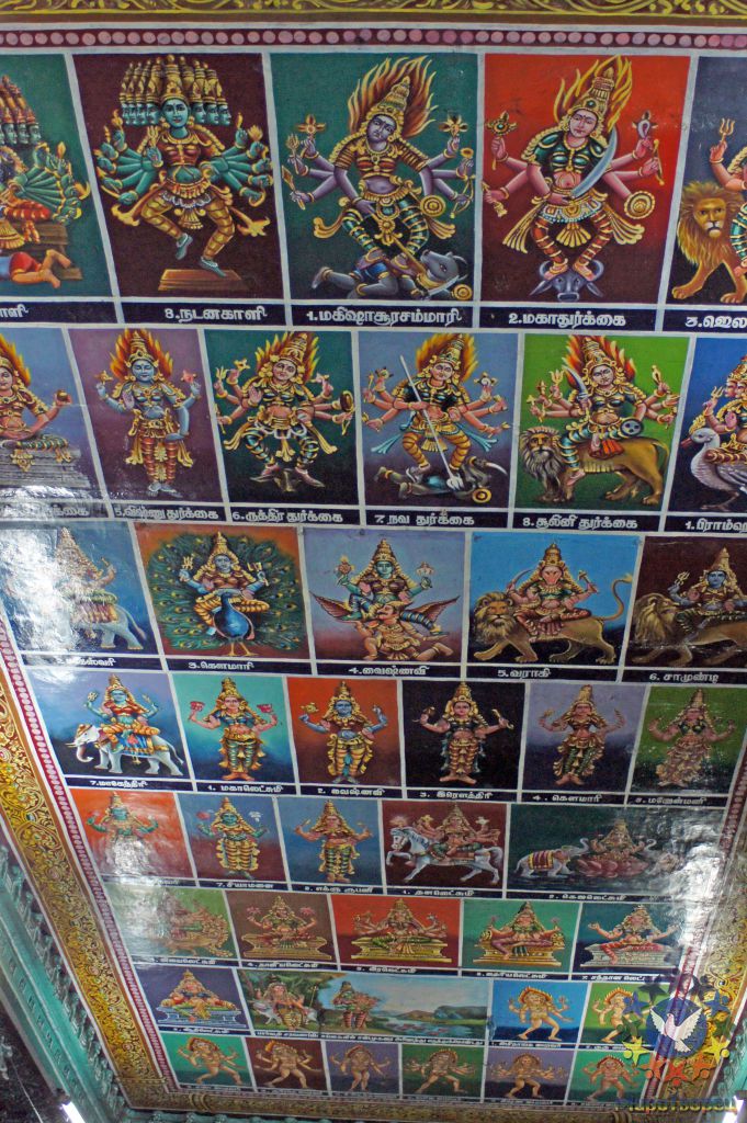 Поражают красотой и символичностью многие росписи храма - группа в Индии, ноябрь 2011, часть 5 (Объединение)