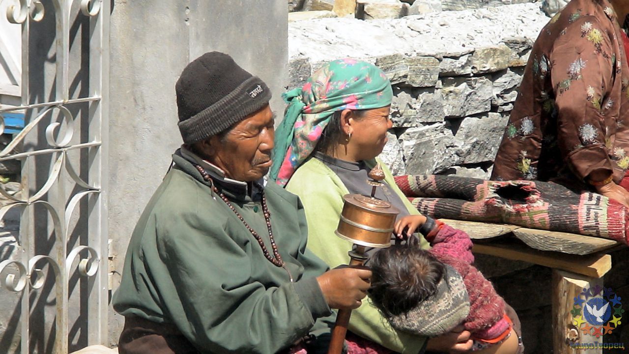 Тибетцы - Крестьянинов Владимир, группа «Радуга», Непал Аннапурна