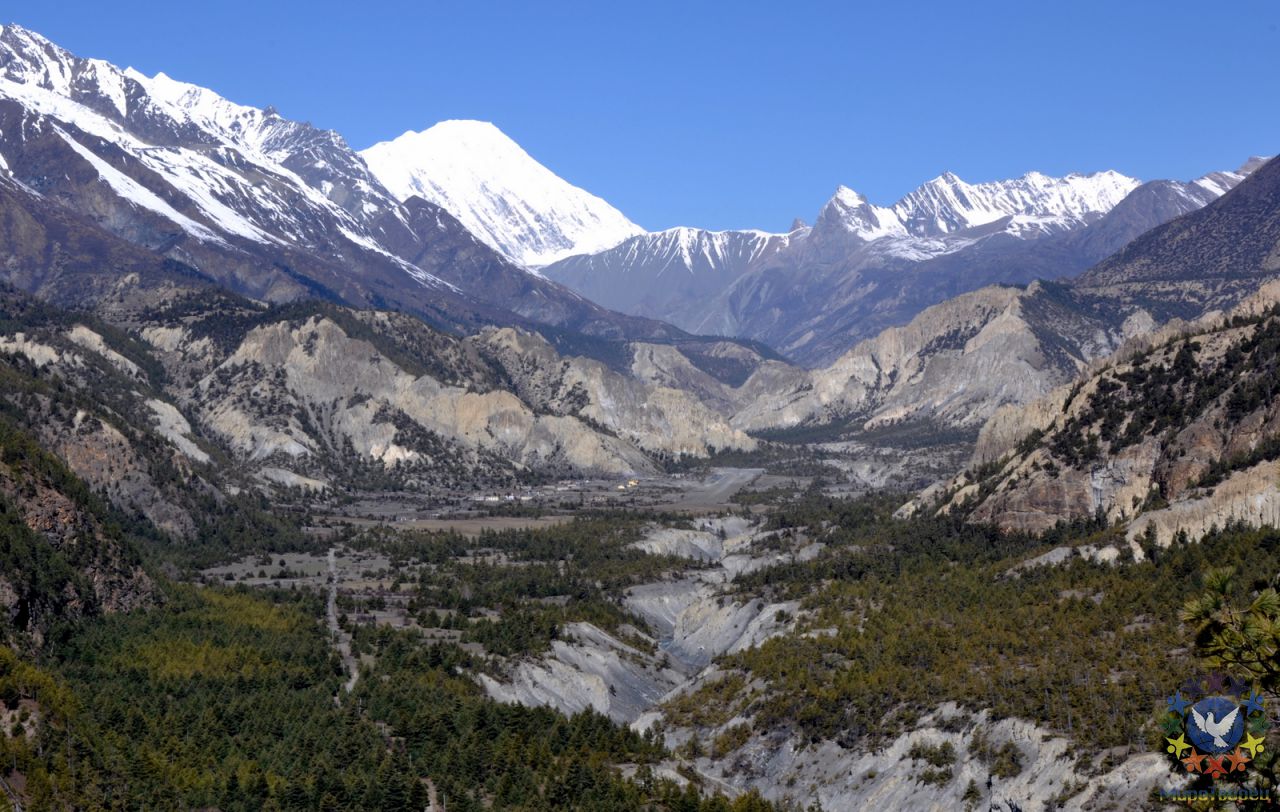 долина реки Маршьянди - Крестьянинов Владимир, группа «Радуга», Непал Аннапурна