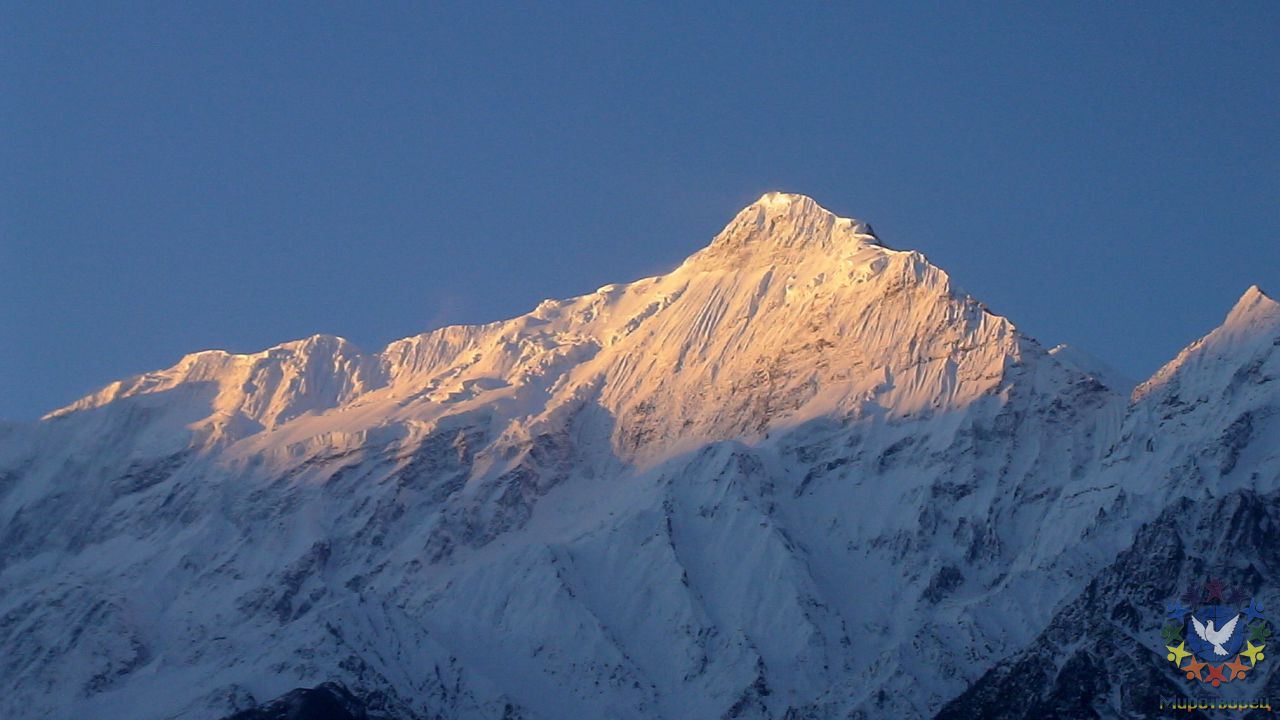 Восход на горе Нилгири. - Крестьянинов Владимир, группа «Радуга», Непал Аннапурна