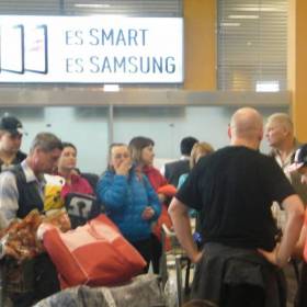 сбор группы в аэропорту - Чехомова Надежда, «Начало путешествия в Перу»