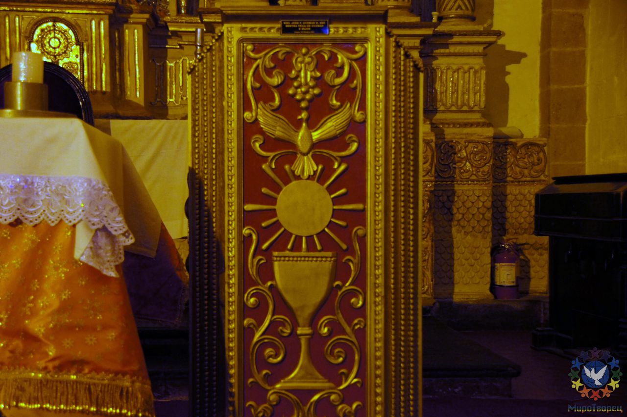 Символика в Соборе. - Перу, февраль 2012, г.Куско