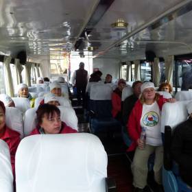 На двух яхтах мы поехали в гости к индейцам - Перу, февраль 2012, г. Пуно, о.Титикака