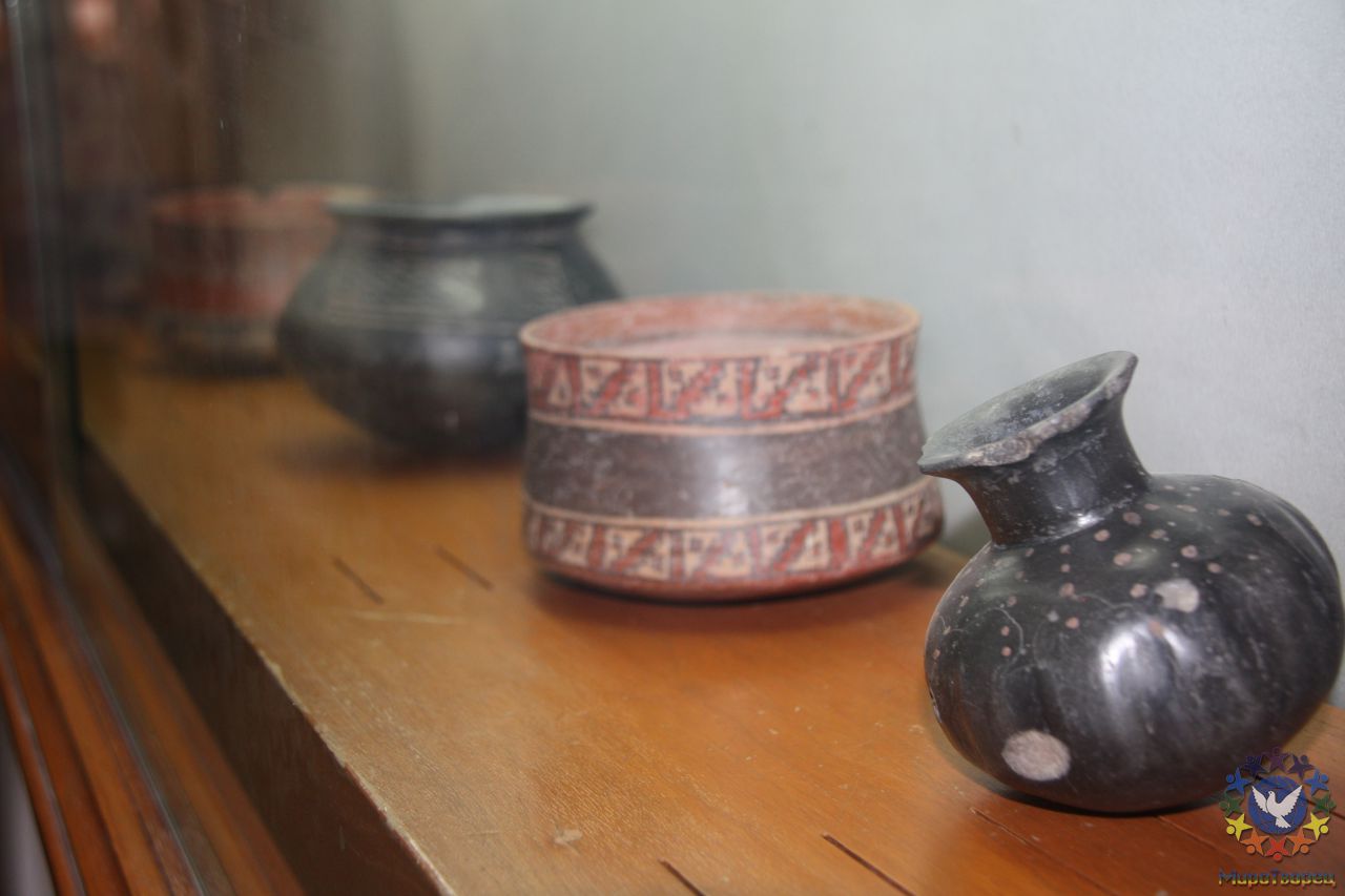 А история керамики в Перу очень богатая - Перу, февраль 2012, геоглифы Наска