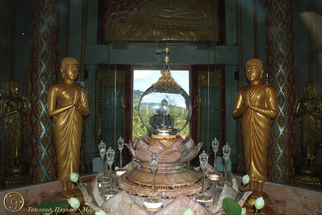 Мощи (воскового монаха) - Тайланд. Март 2012г.