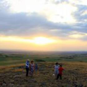 Панорама с г. «Чека» - Аркаим. Июнь 2012г. - Природа - часть XVI