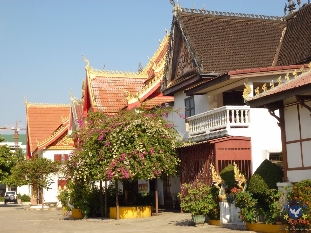 Лаос, январь 2012