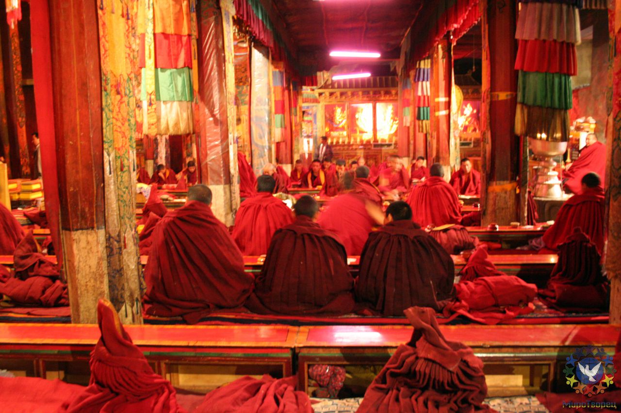 на  службе в «Самье» - Тибет 2012, ГАРЧ