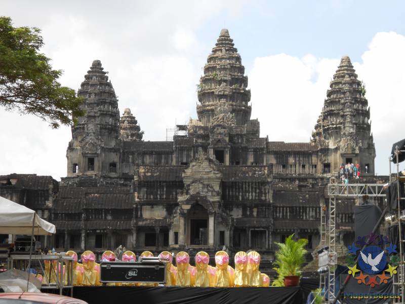 Уважаемый Ангкор Ват. - Таиланд, Камбоджа.