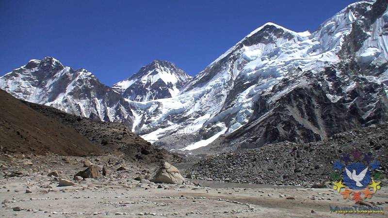 Ледник Кхумбу,дорога на Эверест. - «Everest Base Camp»