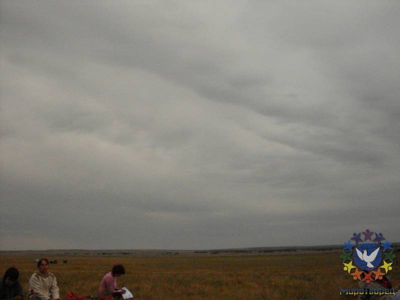 Облака в Аркаиме 2009 года