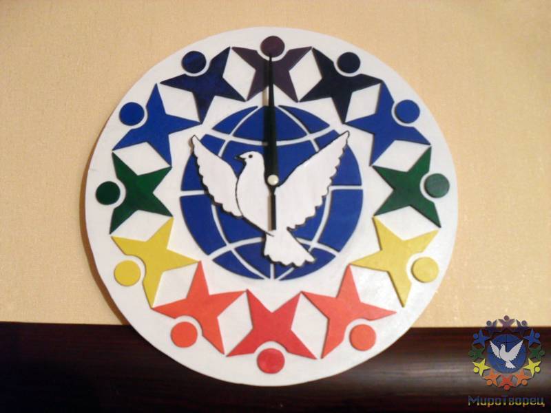 Часы к Новогоднему аукциону 2011 - Сделано руками