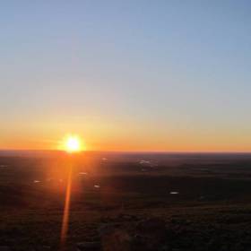 гора Чека рассвет - Горы Аркаима май 2013год.