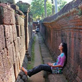 Личная медитация - Путешествие группы МироТворцев по Камбодже, декабрь 2012г.