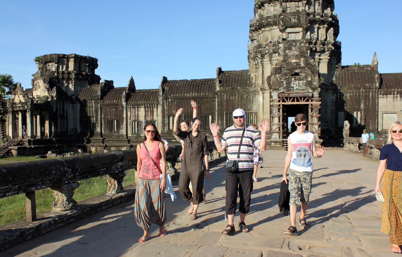 Идем на встречу судьбе! - Путешествие группы МироТворцев по Камбодже, декабрь 2012г.