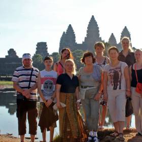 Анкор Ват - Путешествие  по Камбодже, декабрь 2012г.