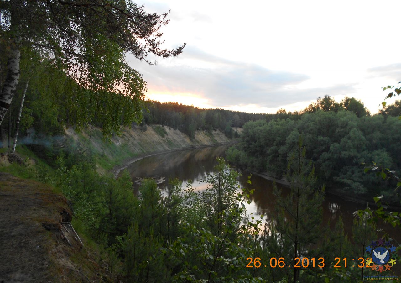 река Тара... - Омские Озёра...