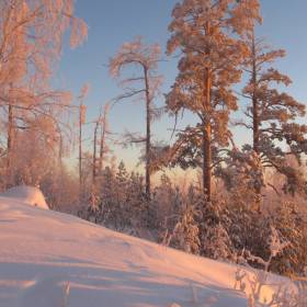 Зимнее солнцестояние 21 декабря 2013г, гора Азов.