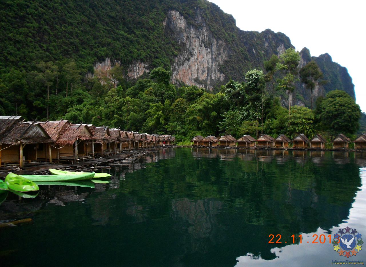 Озеро Чео Лан,красивейший искуственный водоём - Санук,сабай и суай...